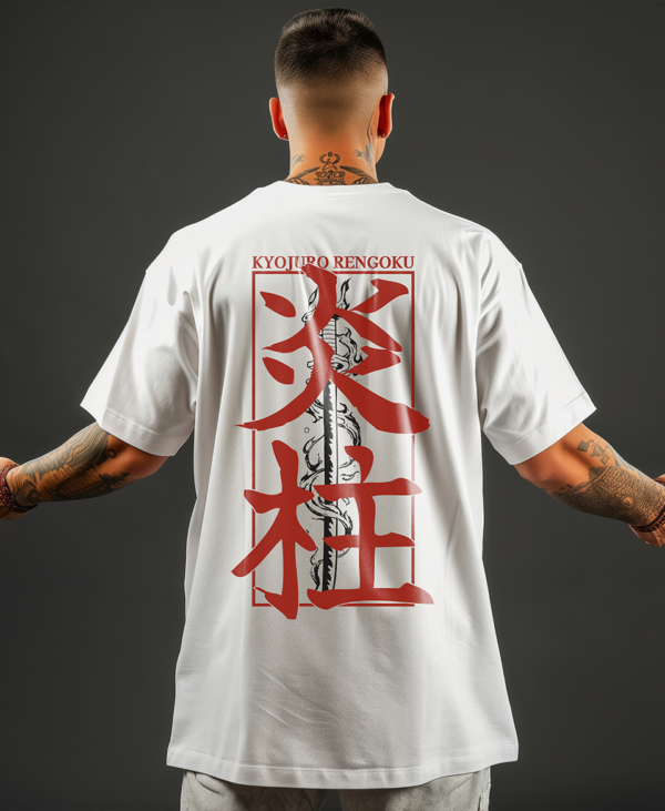 Playera Kyojuro Rengoku