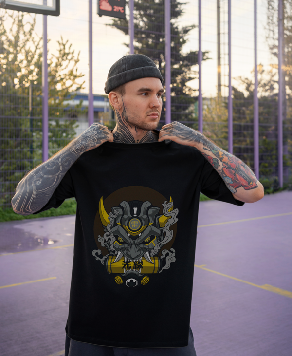 Playera Mascara Oni