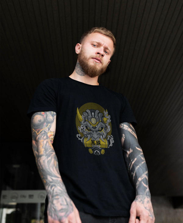 Playera Mascara Oni