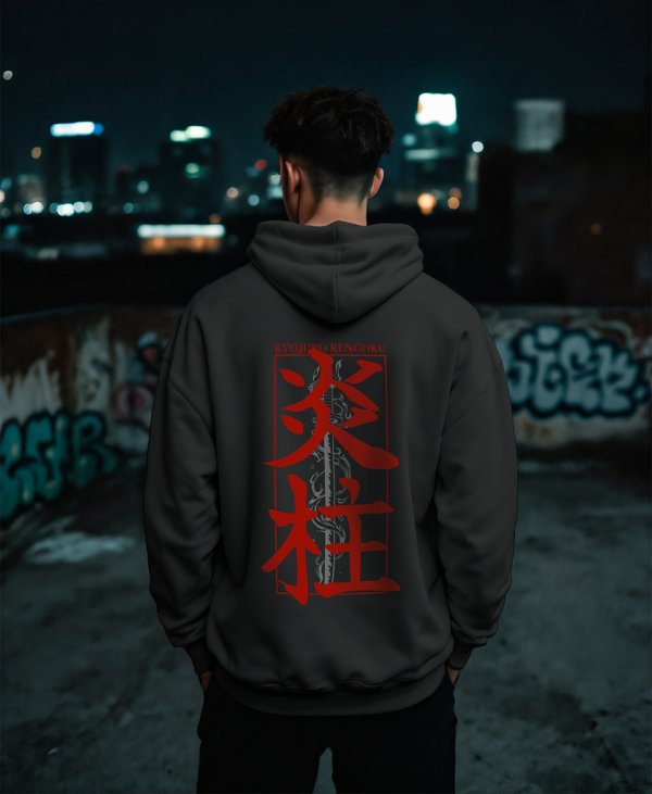 Hoodie Kyojuro Rengoku